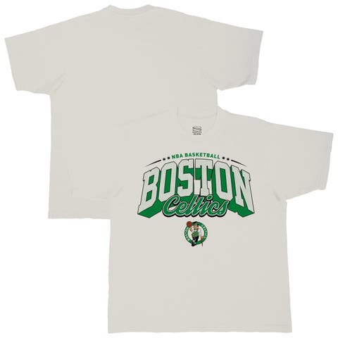 Men's Stadium Essentials  Cream Boston Celtics Your Way Oversized Urban T-Shirt