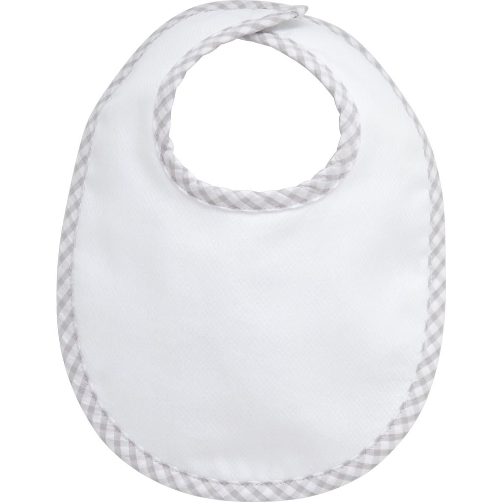 3 Marthas Big Check Basic Bib