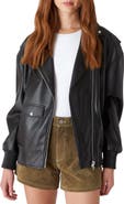 BLANKNYC Faux Leather Moto Jacket