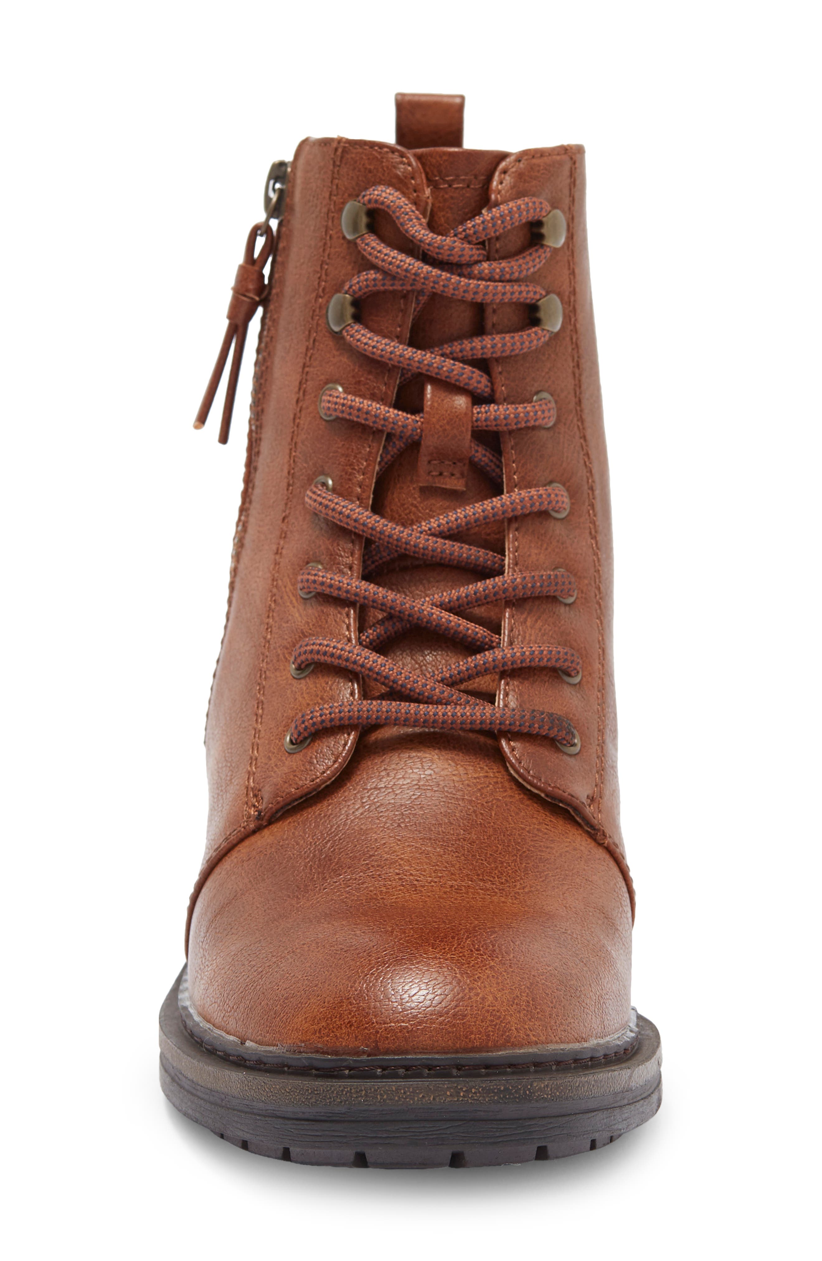 BARETRAPS Amysue Bootie, Alternate, color, Cognac