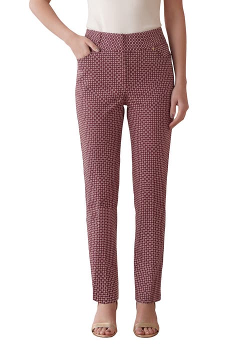 Comfort Waist Stretch Denim Straight-Leg Jean (Plus)