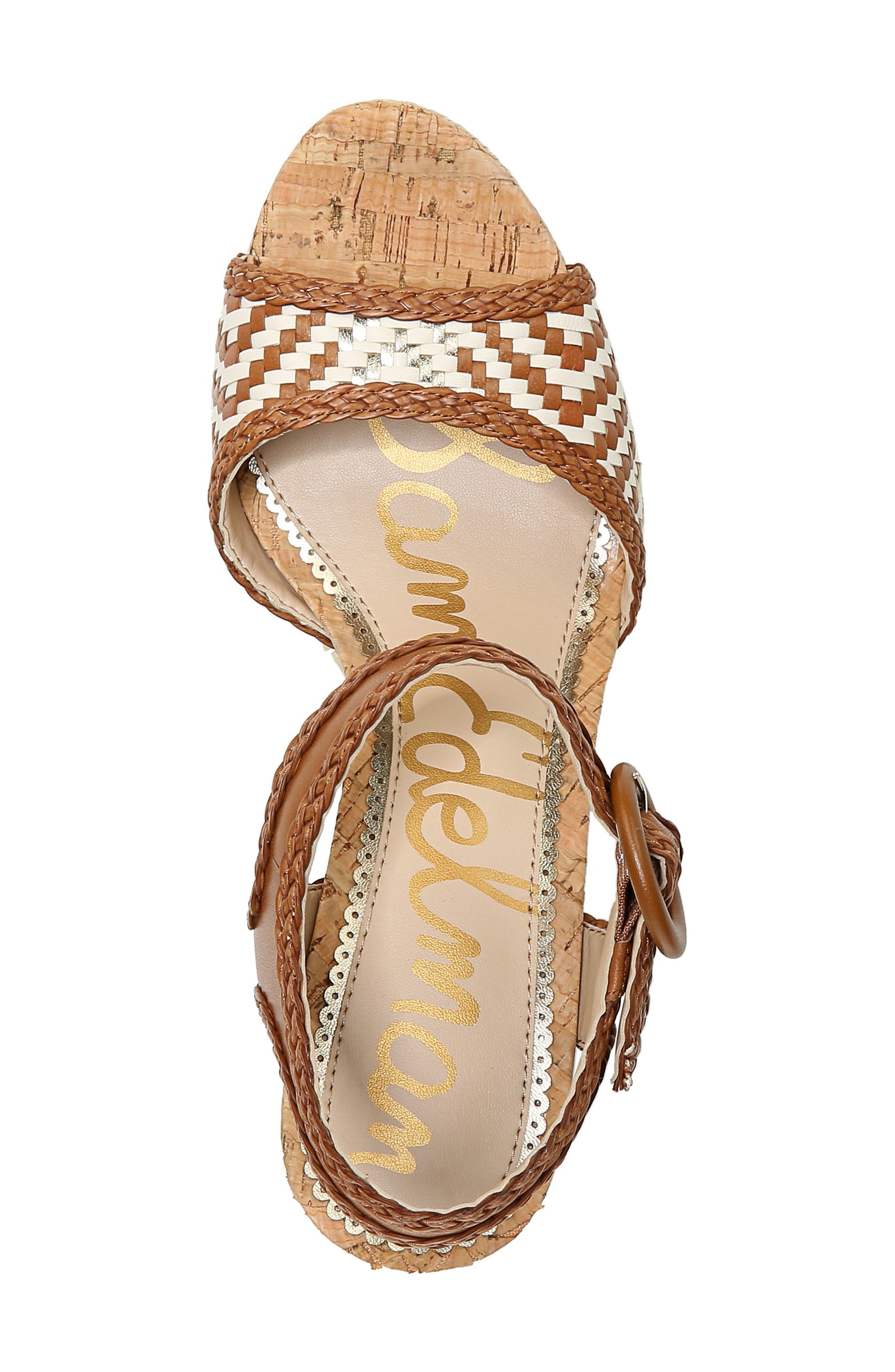Lillie Platform Sandal, Alternate, color, SADDLE LEATHER