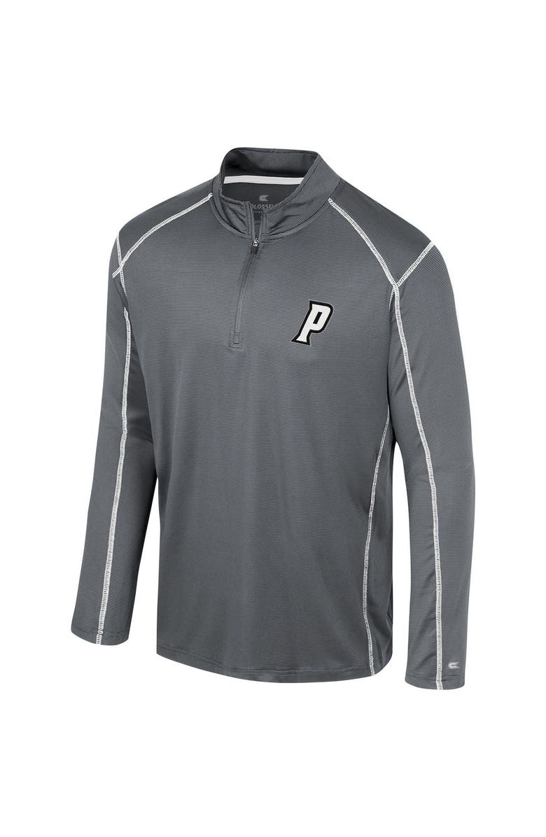COLOSSEUM Men's Colosseum Black Providence Friars Cameron Quarter-Zip Windshirt, Alternate, color, 