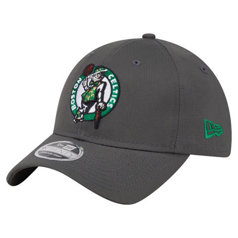 Men's New Era Charcoal Boston Celtics Active Ripstop 9TWENTY Adjustable Hat