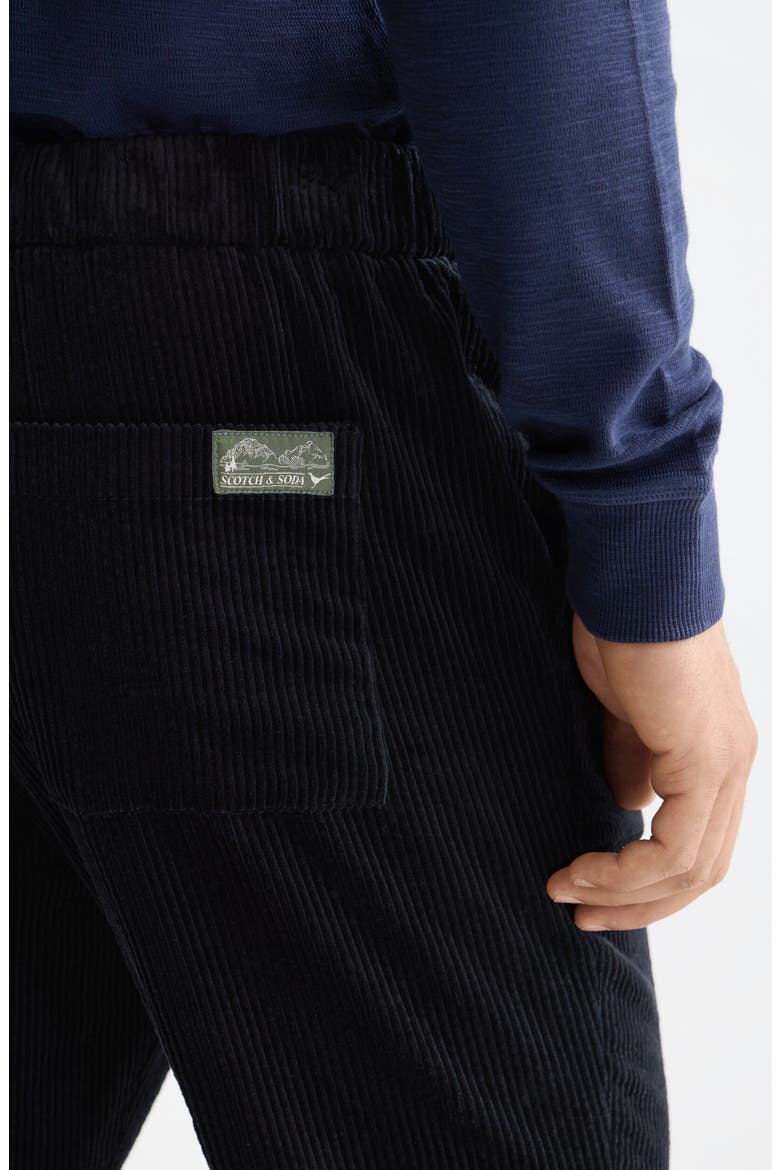Fave Loose Tapered Cotton Corduroy Joggers, Alternate, color, ANTHRACITE