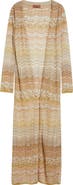 Missoni Metallic Zigzag Jacquard Duster