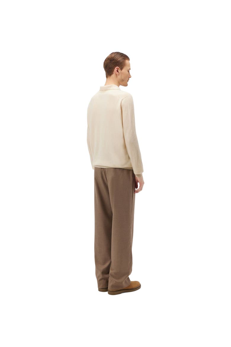 Essential Cashmere Polo Sweater, Alternate, color, off white