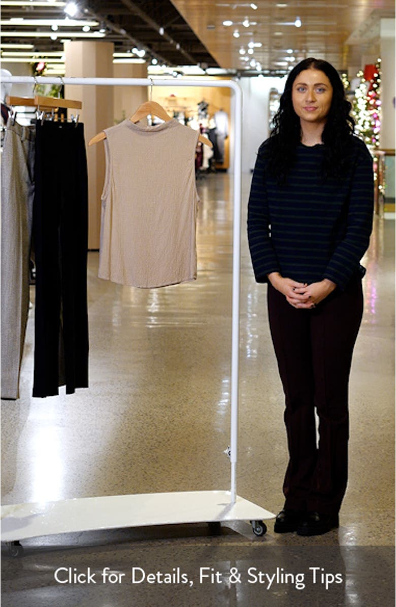 Smocked Funnel Neck Top, sales video thumbnail