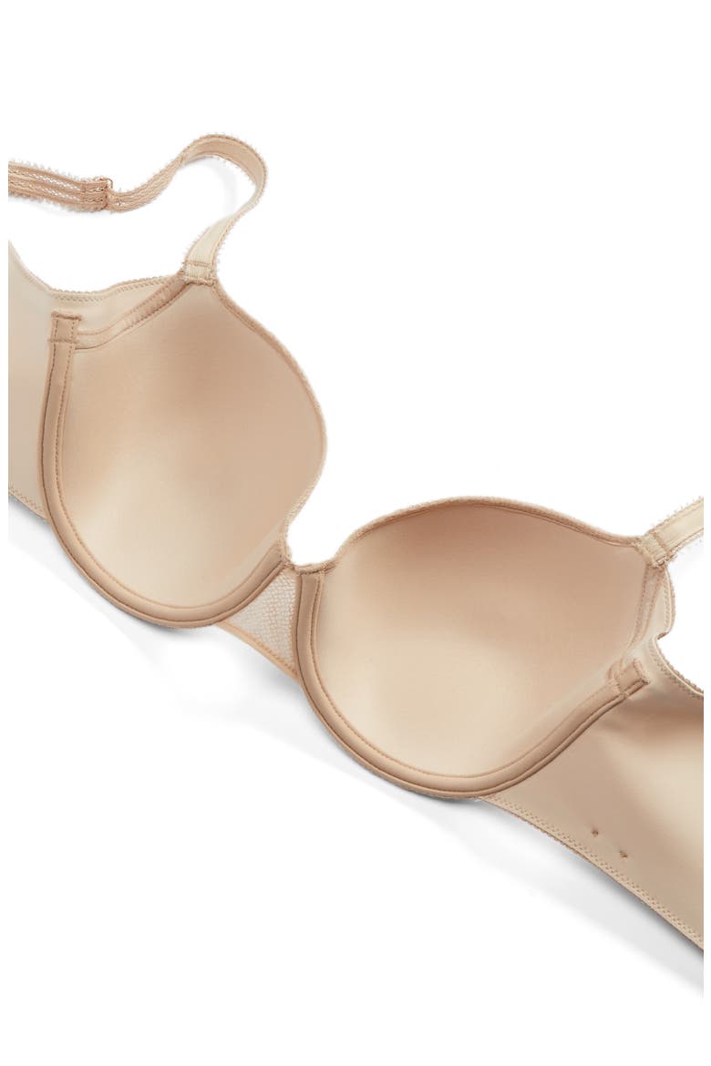 Saint Michel Underwire Back Smoothing Spacer Bra, Alternate, color, ULTRA NUDE