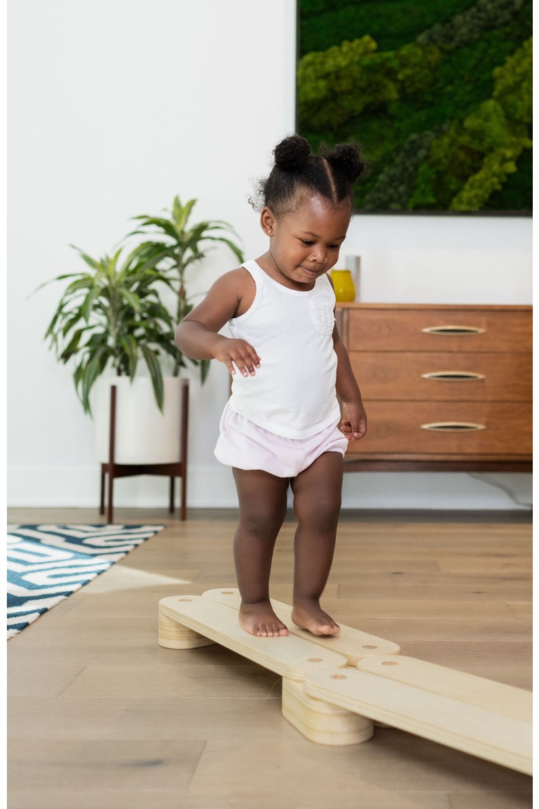 Wooden Balance Beam, Alternate, color, Natural
