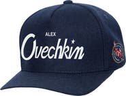 Mitchell & Ness Men's Mitchell & Ness Alexander Ovechkin Navy Washington Capitals All Time Goals Pro Crown Adjustable Hat