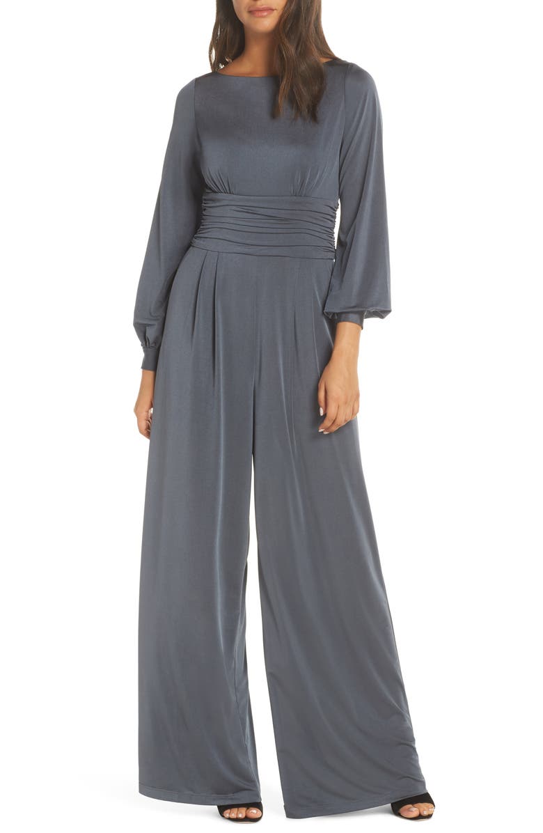 Eliza J Wide Leg Jumpsuit, Alternate, color,