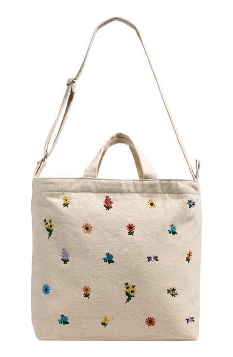 Duck Horizontal Zip Recycled Canvas Tote