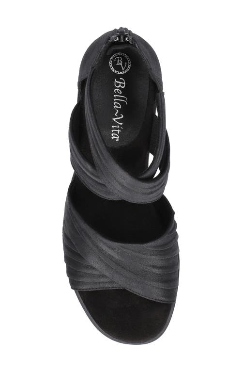 Bella Vita Quinnell Ankle Strap Sandal In Black