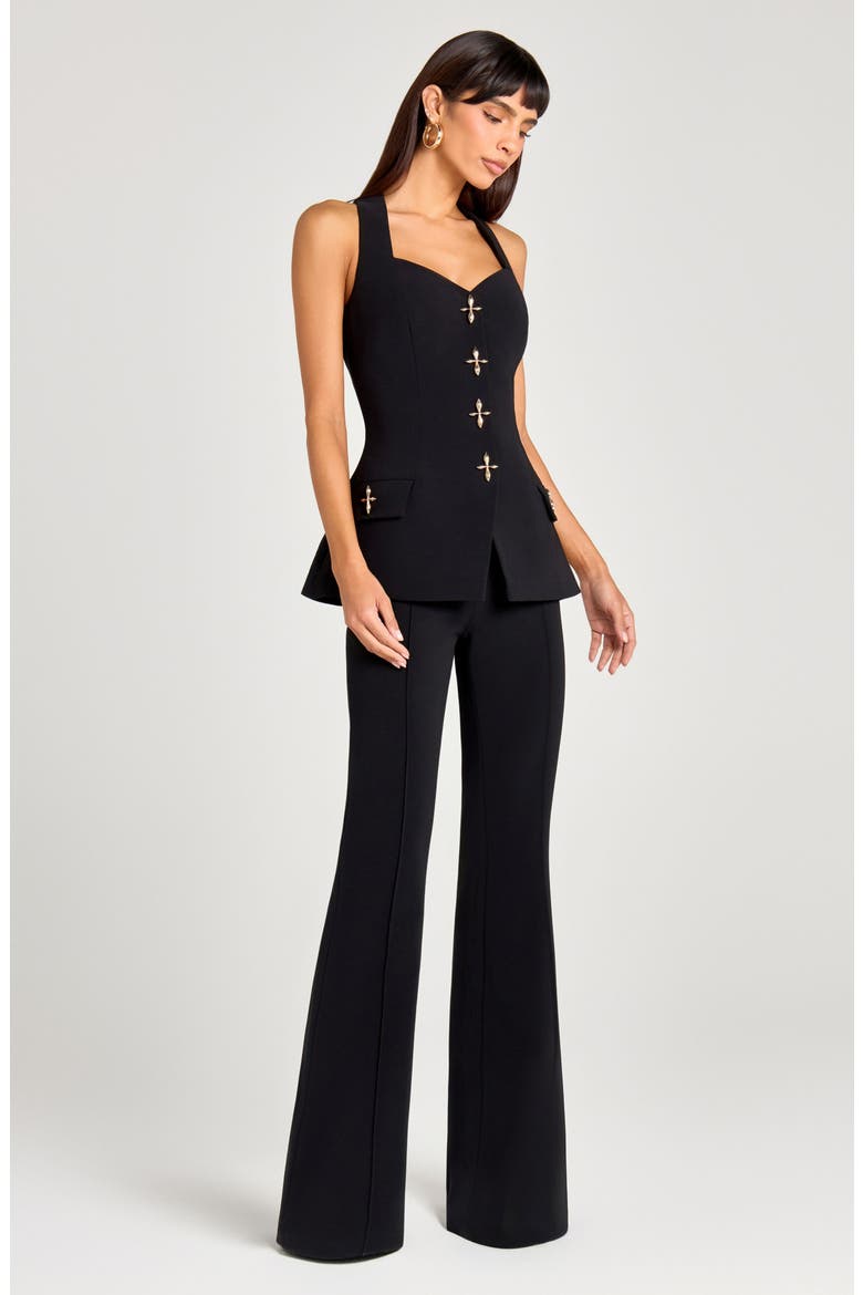 Flare Pants, Alternate, color, BLACK