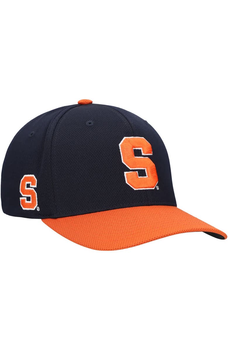 TOP OF THE WORLD Men's Top of the World Navy Syracuse Orange Reflex Two-Tone Flex Hat, Main, color, Navy