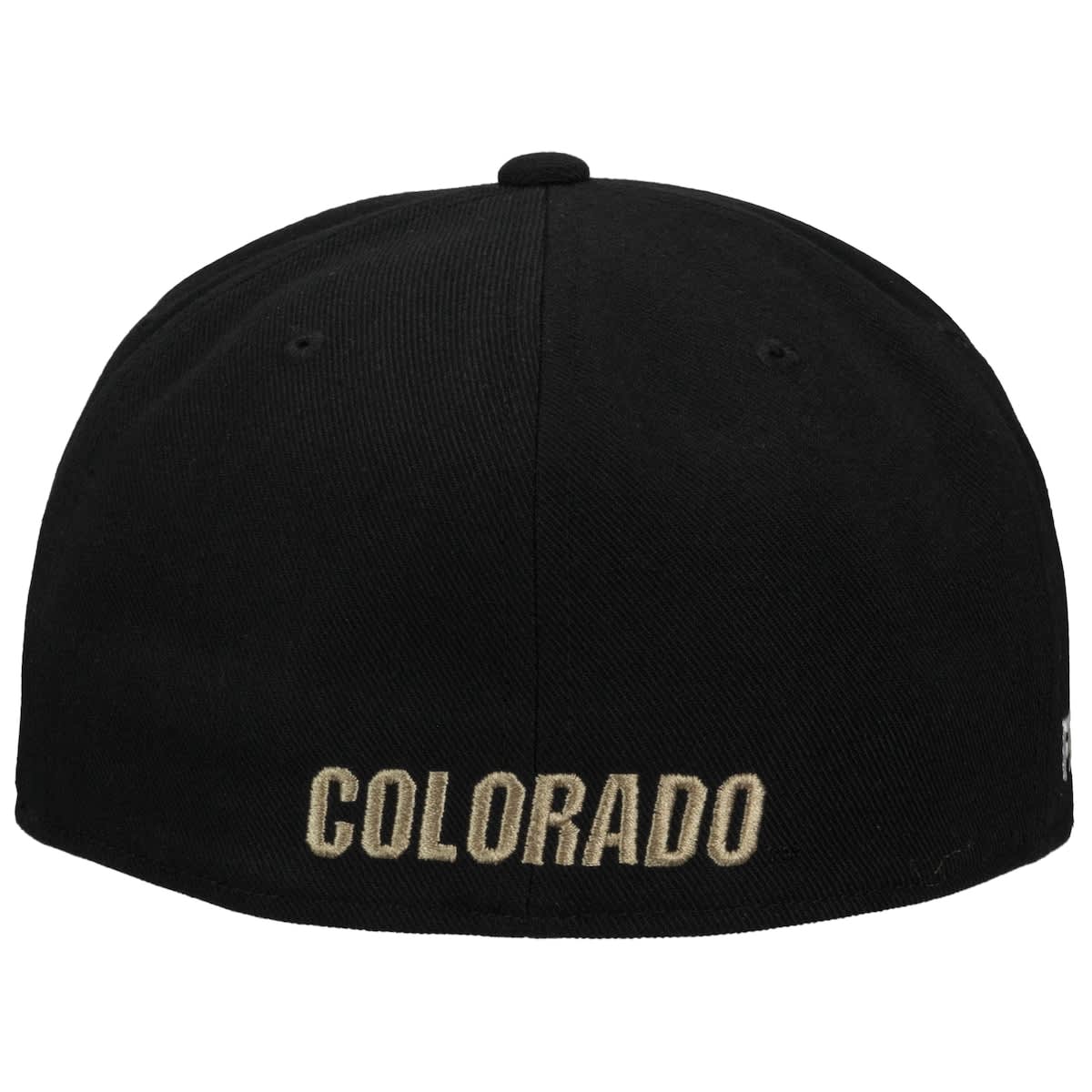 Men's Nike Black Colorado Buffaloes Prime Pro Flat Brim Fitted Hat thumbnail 3