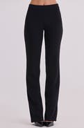 HOUSE OF CB Chiara Straight Leg Crepe Trousers