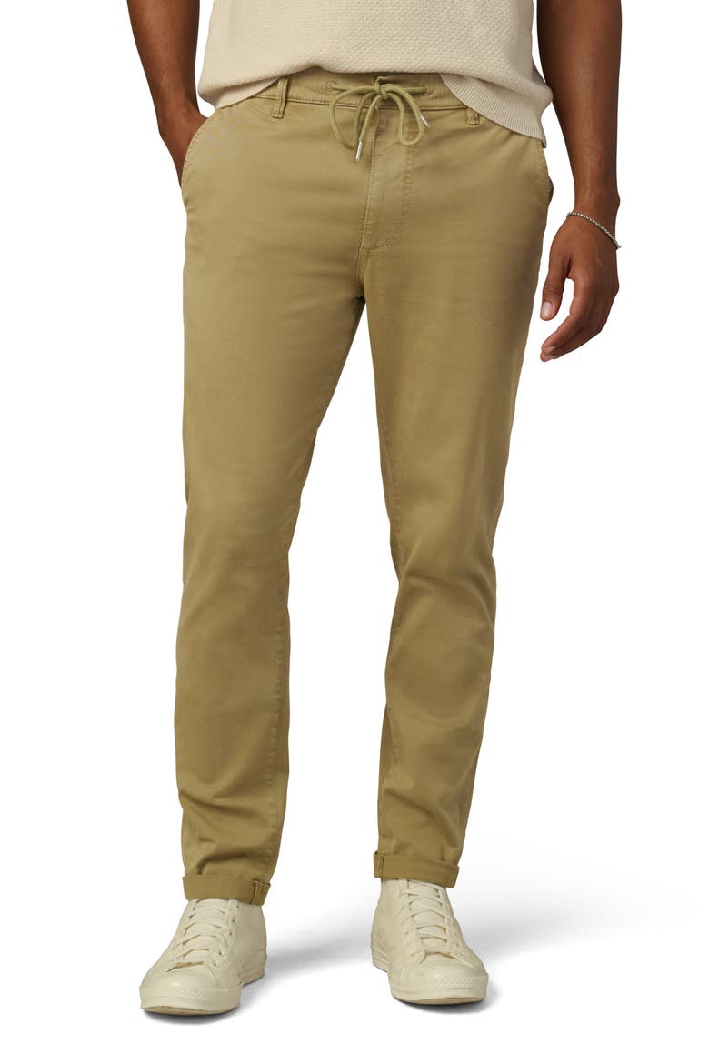 The Laird Slim Fit Drawstring Pants, Main, color, SEAGRASS