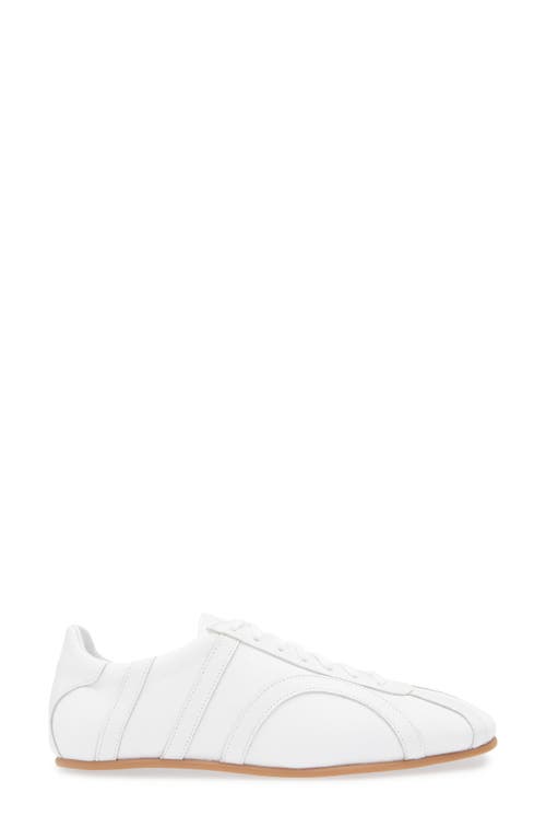 Totême Toteme Canvas Low Top Sneaker In White