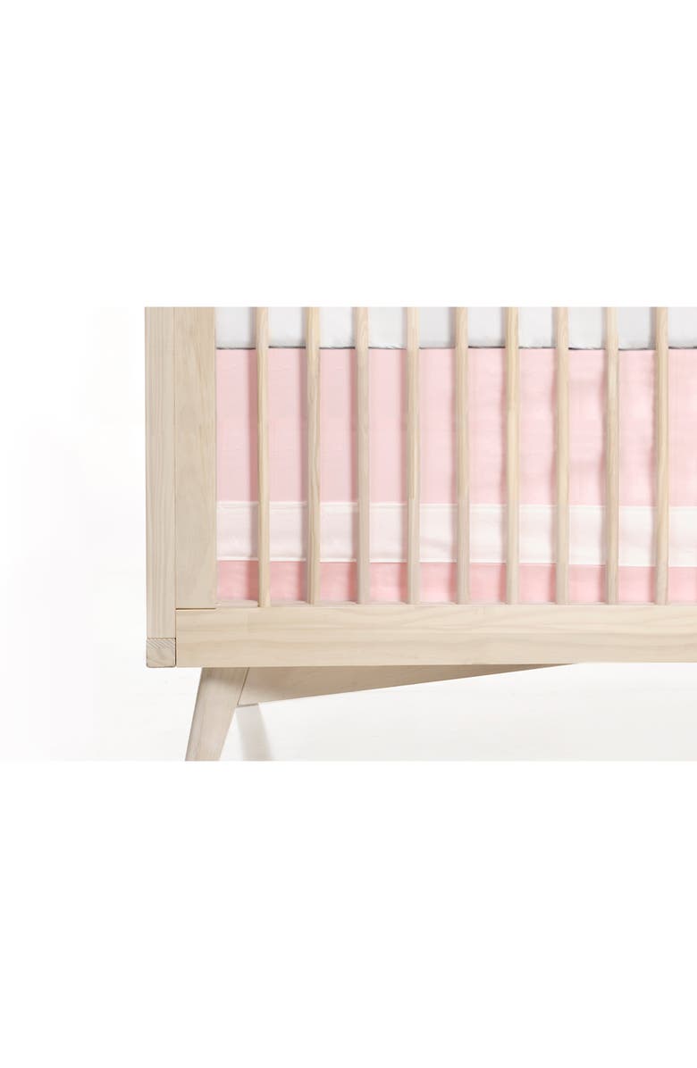 Oilo Prim Cuddle Blanket, Crib Skirt & Crib Sheet Set, Alternate, color, 