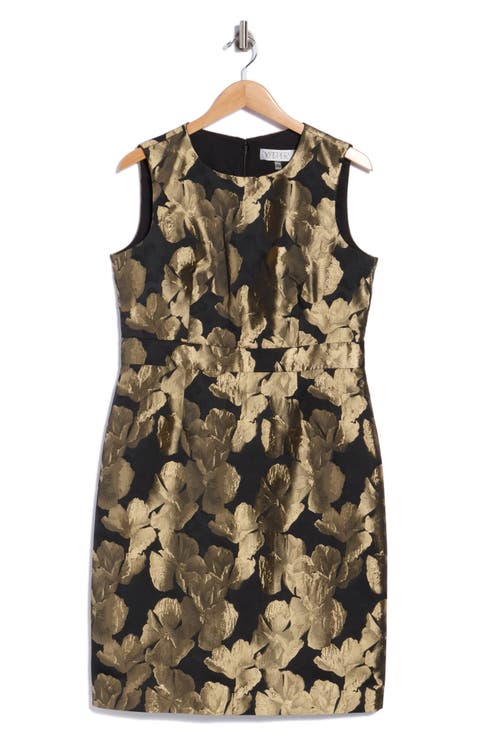 Floral Waistband Sheath Dress