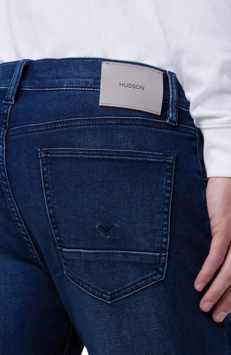 Hudson Jeans Blake Slim Straight Leg Jeans, Alternate, color, Blue Shadow
