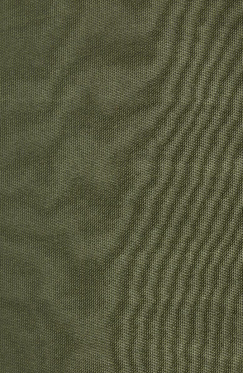 Moncler Embroidered Logo T-Shirt, Alternate, color, Amber Toned Olive