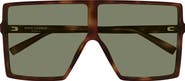 Saint Laurent 68mm Oversize Flat Top Sunglasses