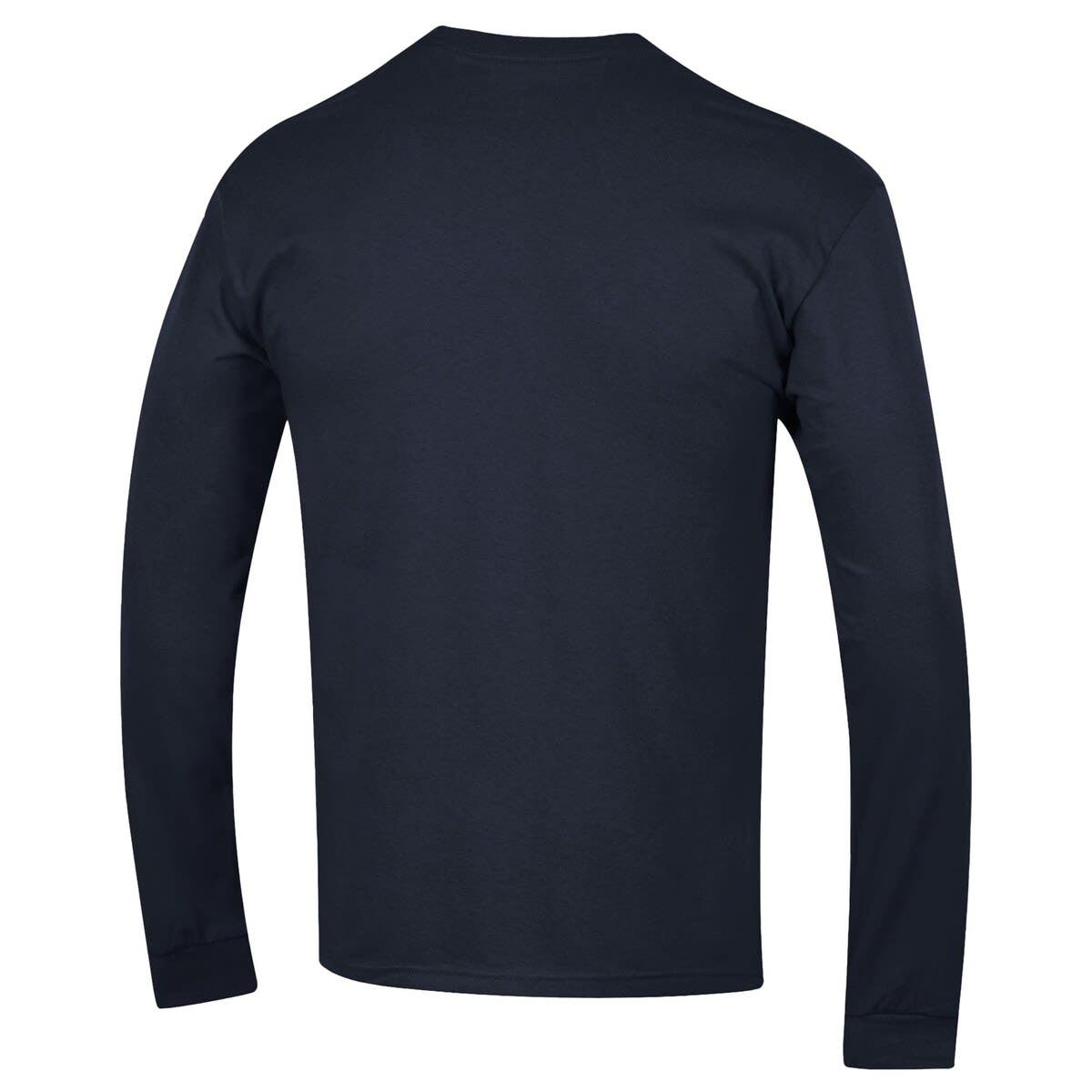 Champion Men's Champion Navy Arizona Wildcats Arch Over Logo 2-Hit Long ...