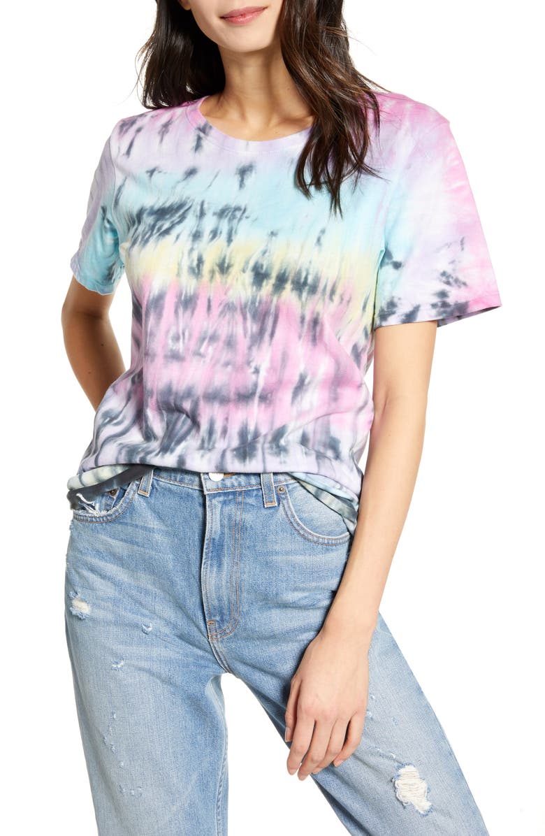 Recycled Karma Tie Dye Tee, Main, color,