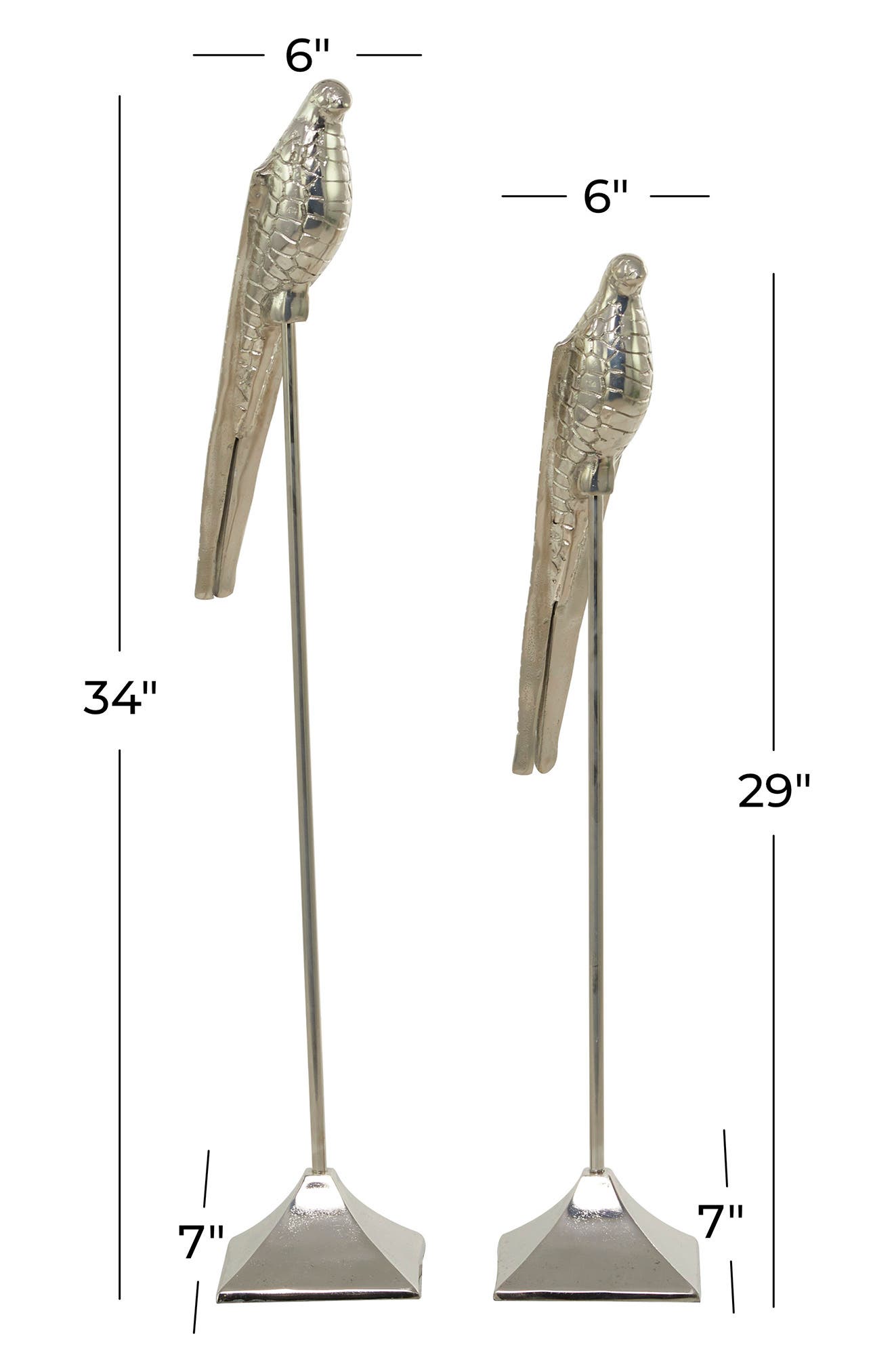 VIVIAN LUNE HOME Perched Bird Figurines - Set of 2 | Nordstromrack