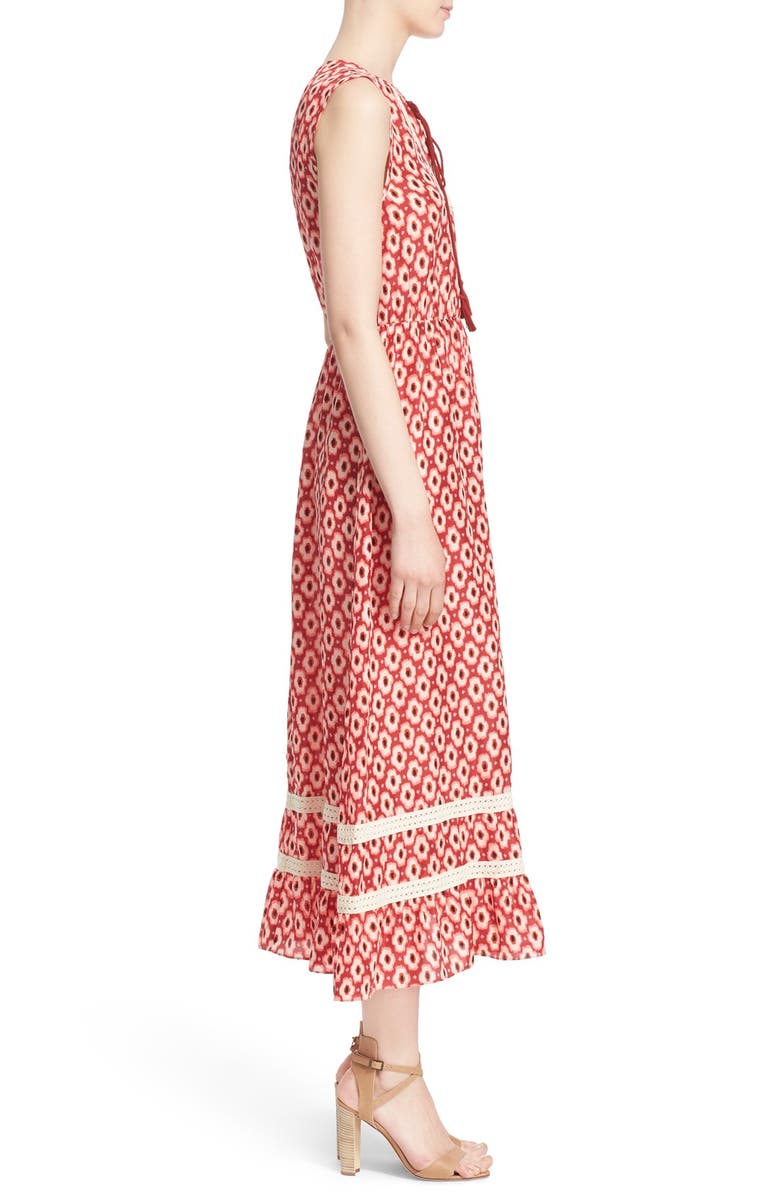 Kate Spade New York 'posy ikat' print dress, Alternate, color,