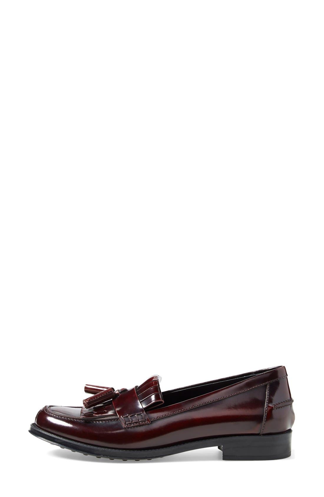 Tod's Fringe Loafer, Alternate, color, 