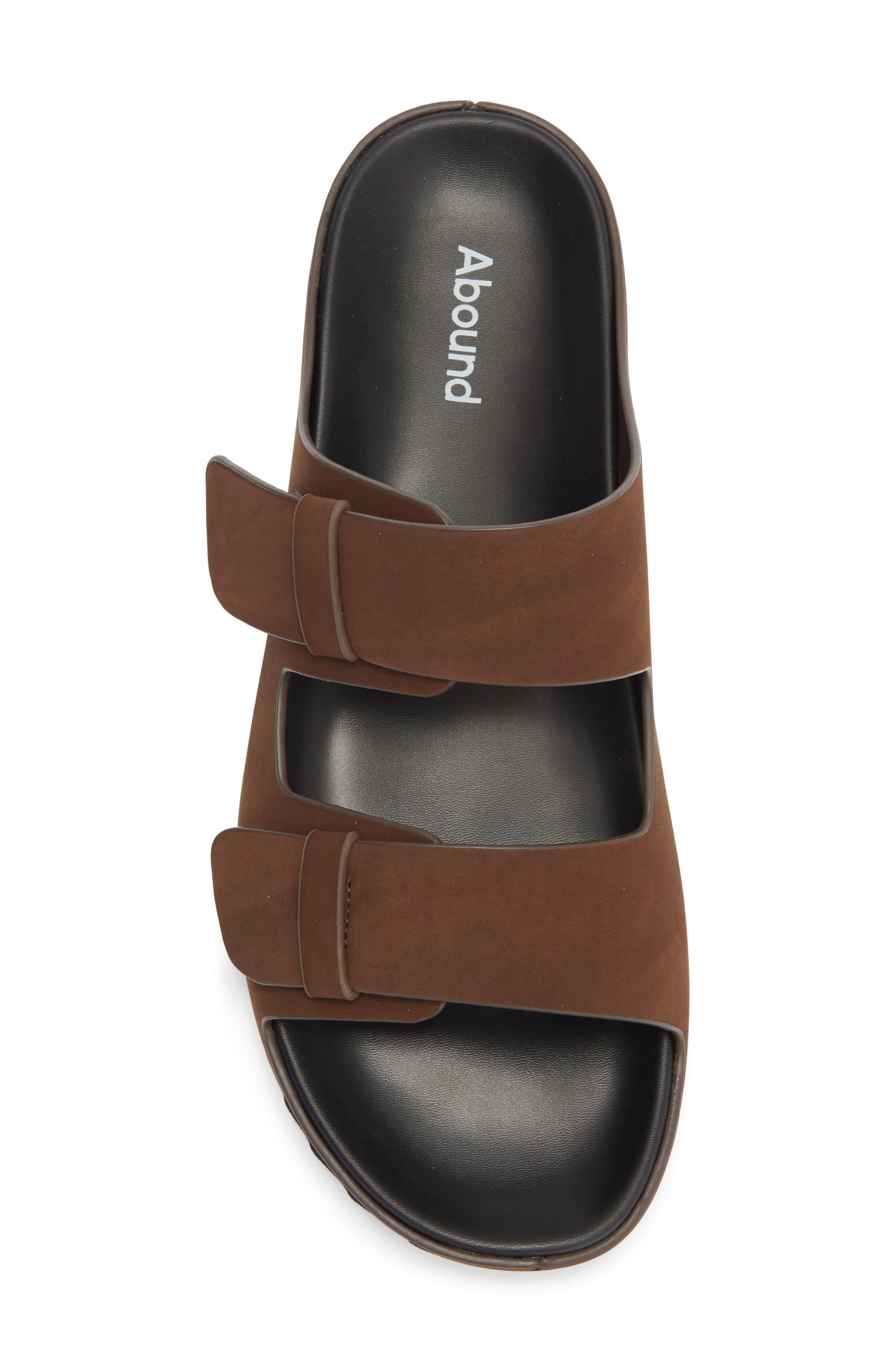 Abound Paulus Slide Sandal, Alternate, color, Brown Chocolate
