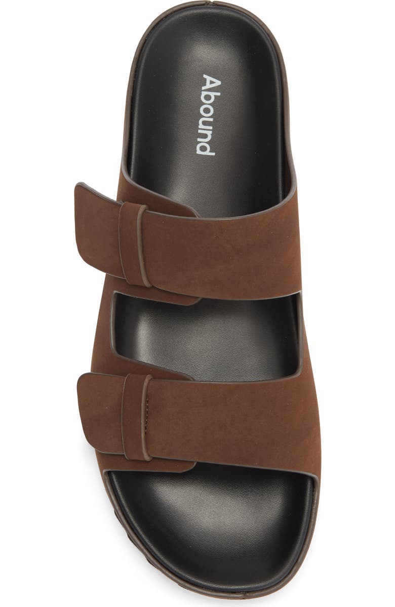 Abound Paulus Slide Sandal, Alternate, color, Brown Chocolate