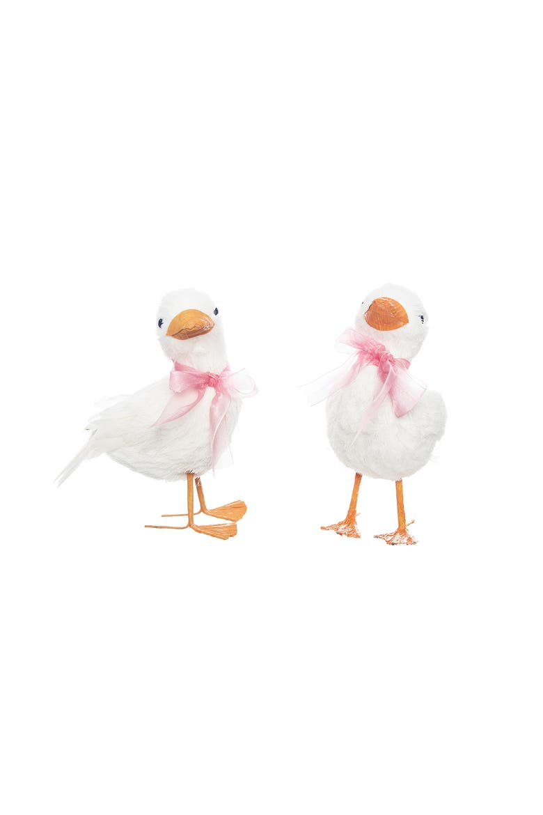 Spring Ducks Figurines Assortment of 2, Main, color, White