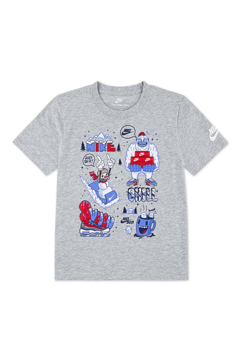 Kids' Holiday Right Graphic T-Shirt, Main, color, GAKLIGHT S