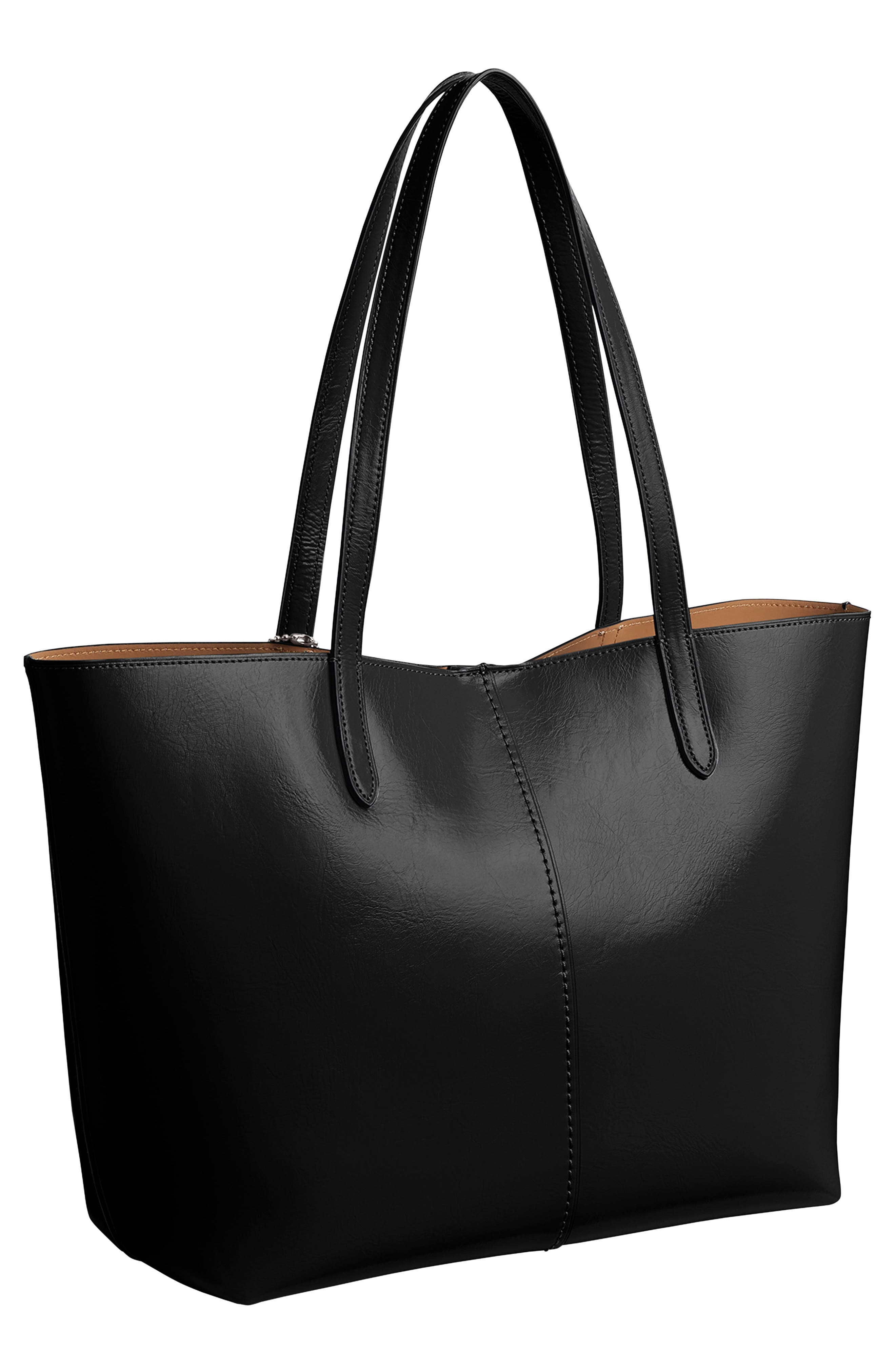 COACH North Leather Tote, Alternate, color, 