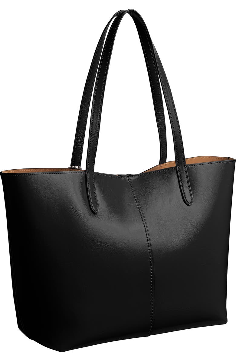 COACH North Leather Tote, Alternate, color,
