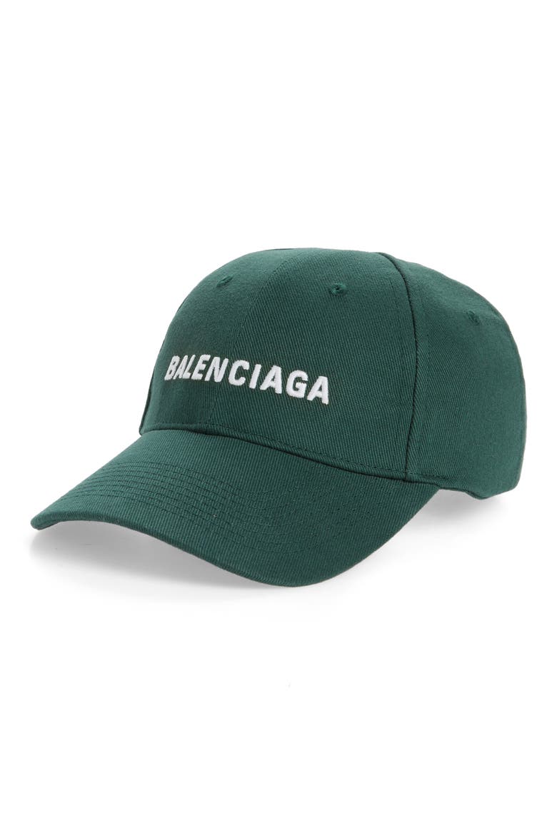 Embroidered Baseball Cap, Main, color, GREEN MULTI