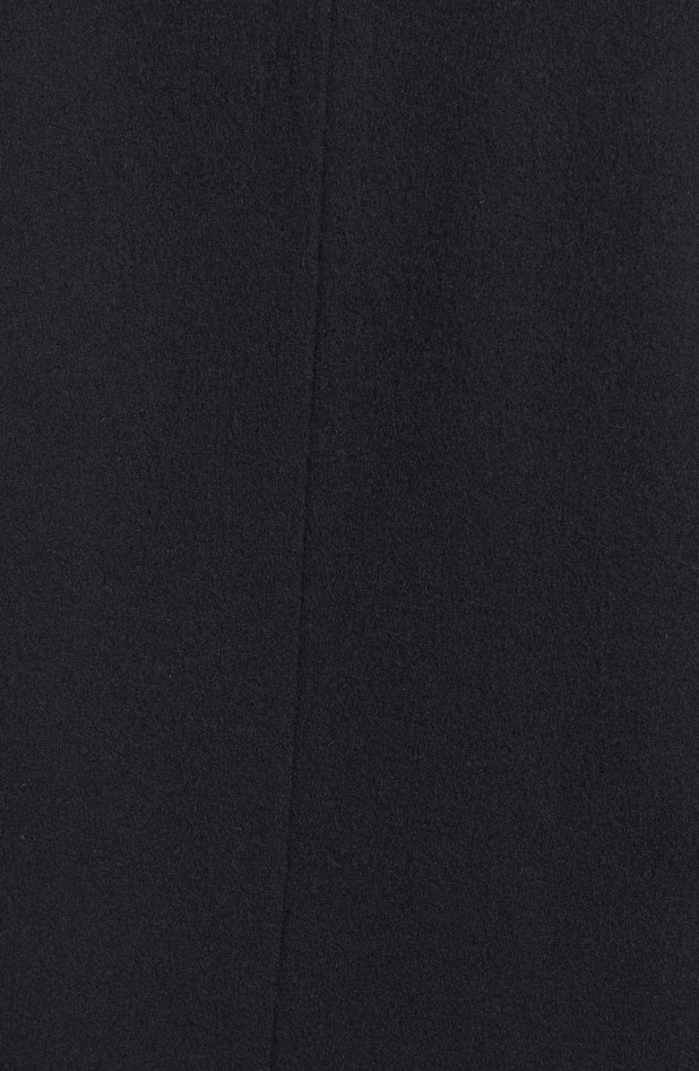 Fleurette Wool Stand Collar Car Coat, Alternate, color, 