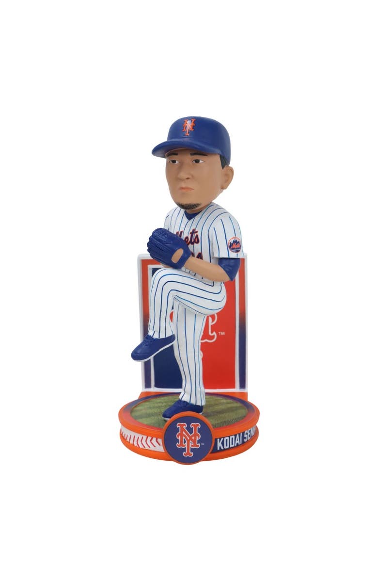 FOCO Kodai Senga (New York Mets) Banner Series MLB Bobblehead, Main, color, Multi-Color