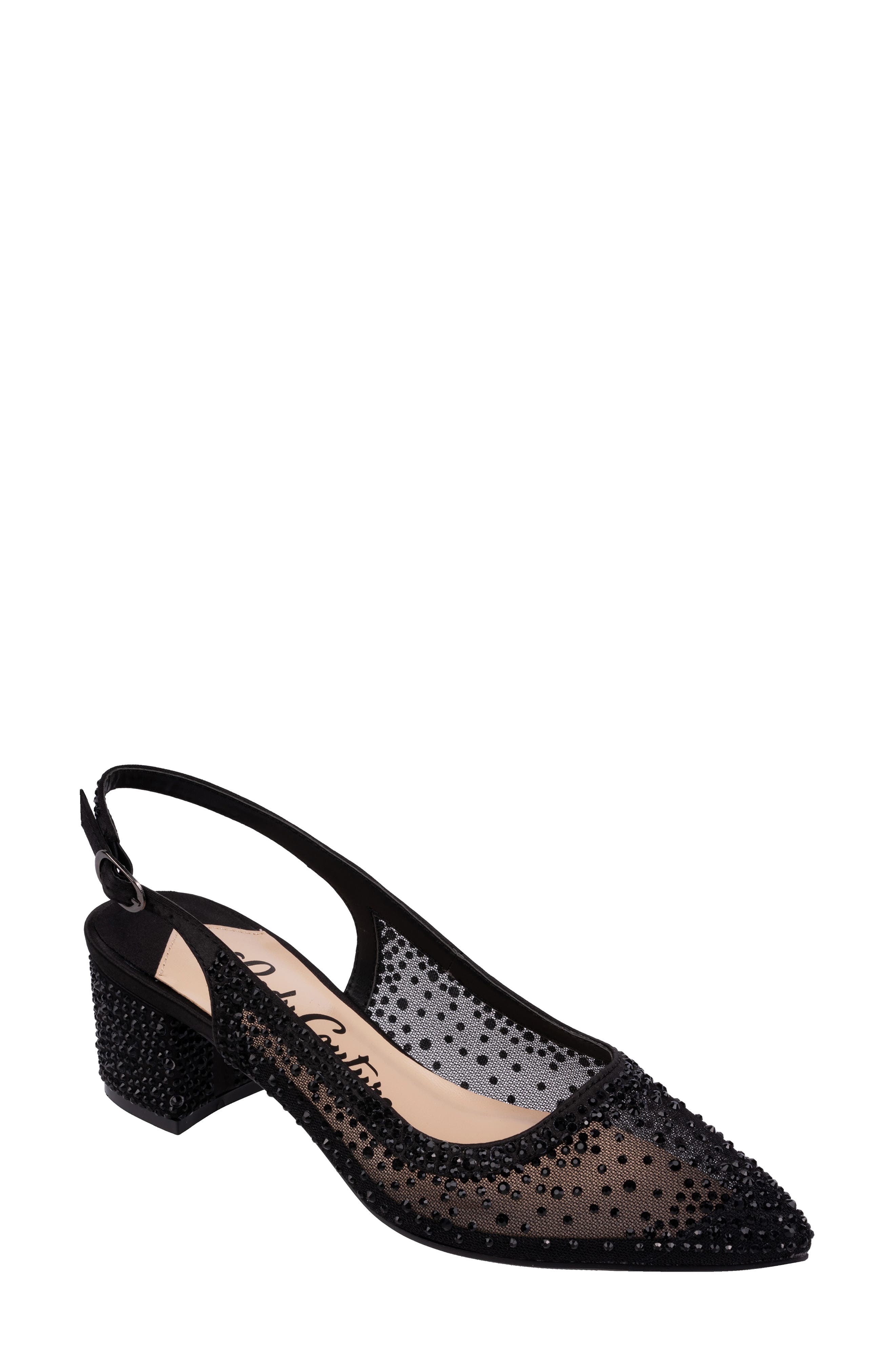 LADY COUTURE Demin Slingback Pump, Main, color, 