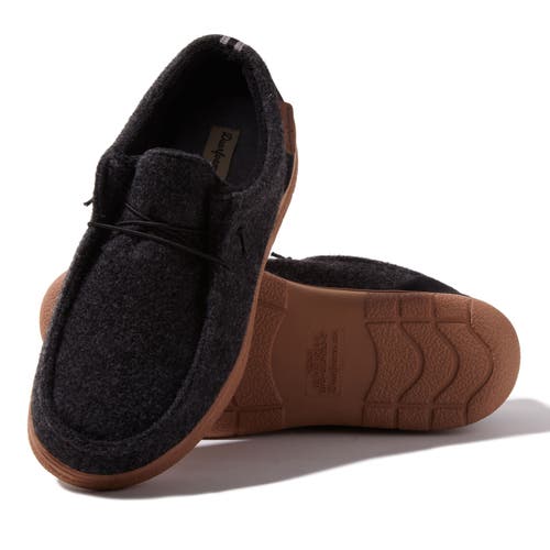 Dearfoams Bennett Closed Back Chukka Slipper In Black