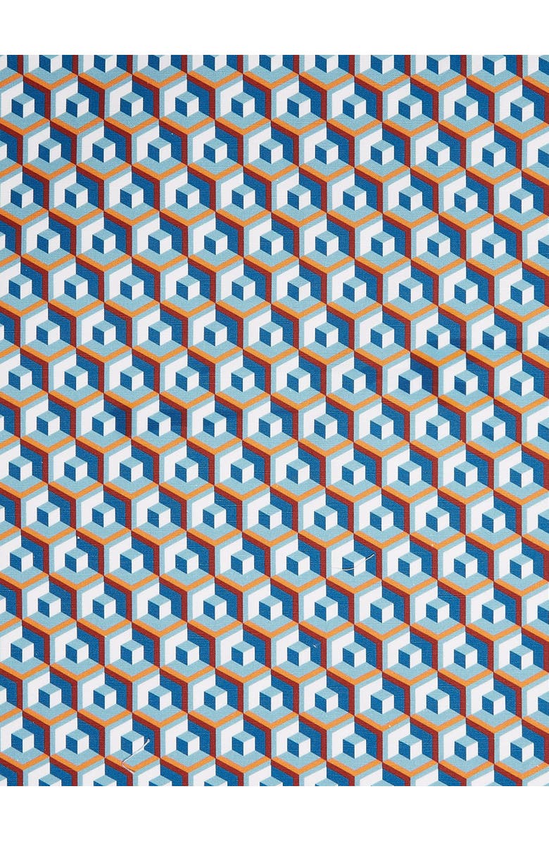 La DoubleJ Dishtowel (50X70) Cubi Blue, Alternate, color, 