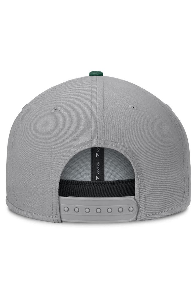 FANATICS Men's Fanatics Gray Miami Hurricanes Duo Snapback Hat, Alternate, color, 