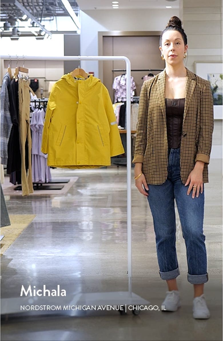 Kids' Waterproof Fisherman's Hooded Rain Jacket, sales video thumbnail