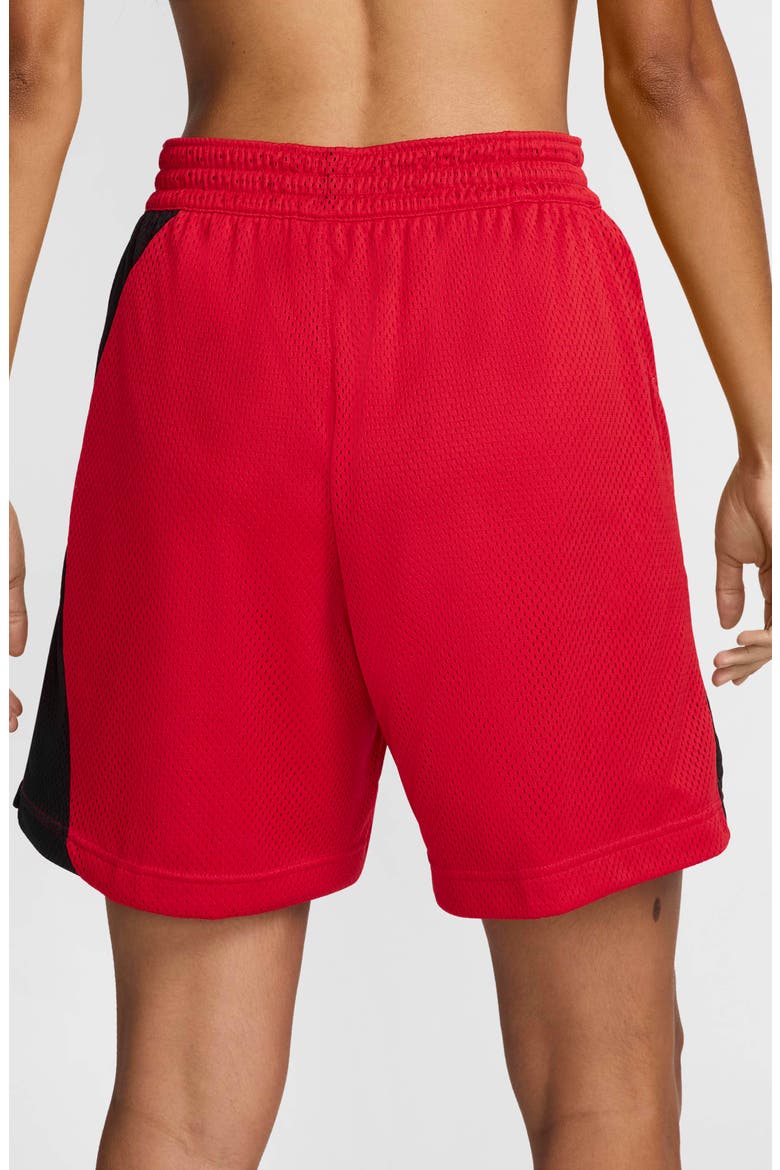 Essential Dri-FIT Mesh Basketball Shorts, Alternate, color, UNIVERSITY RED/ BLACK/ WHITE