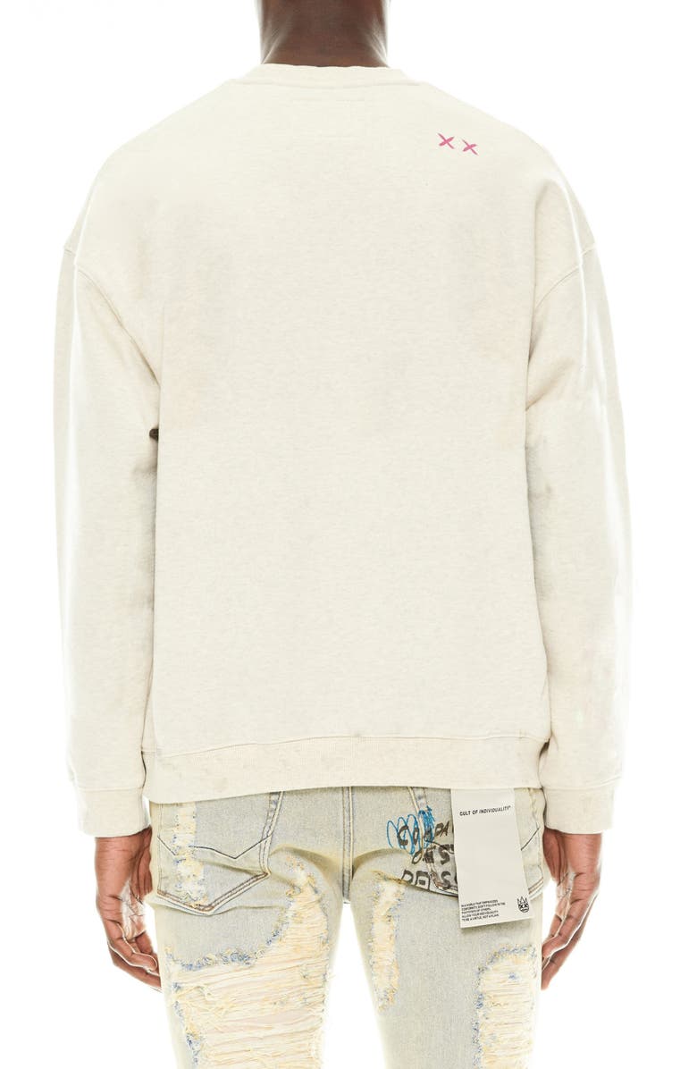 Cult of Individuality Respect All Graphic Sweatshirt, Alternate, color,